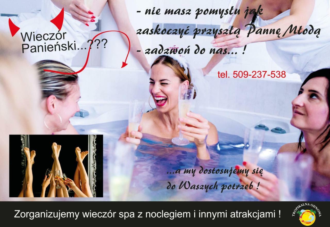 Tropikalna Odnowa Panzió Falkowo Kültér fotó